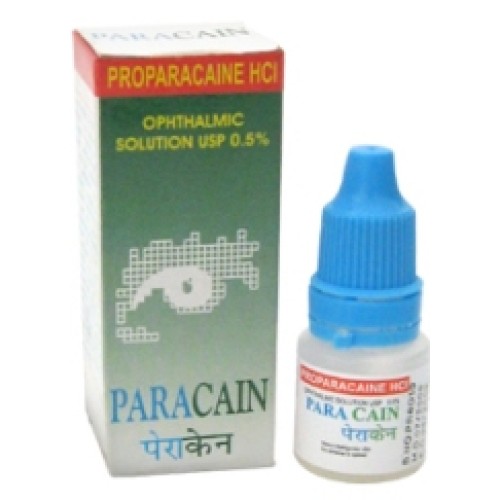 PARACAINE Proparacaine 0.5 Ophthalmic Solution